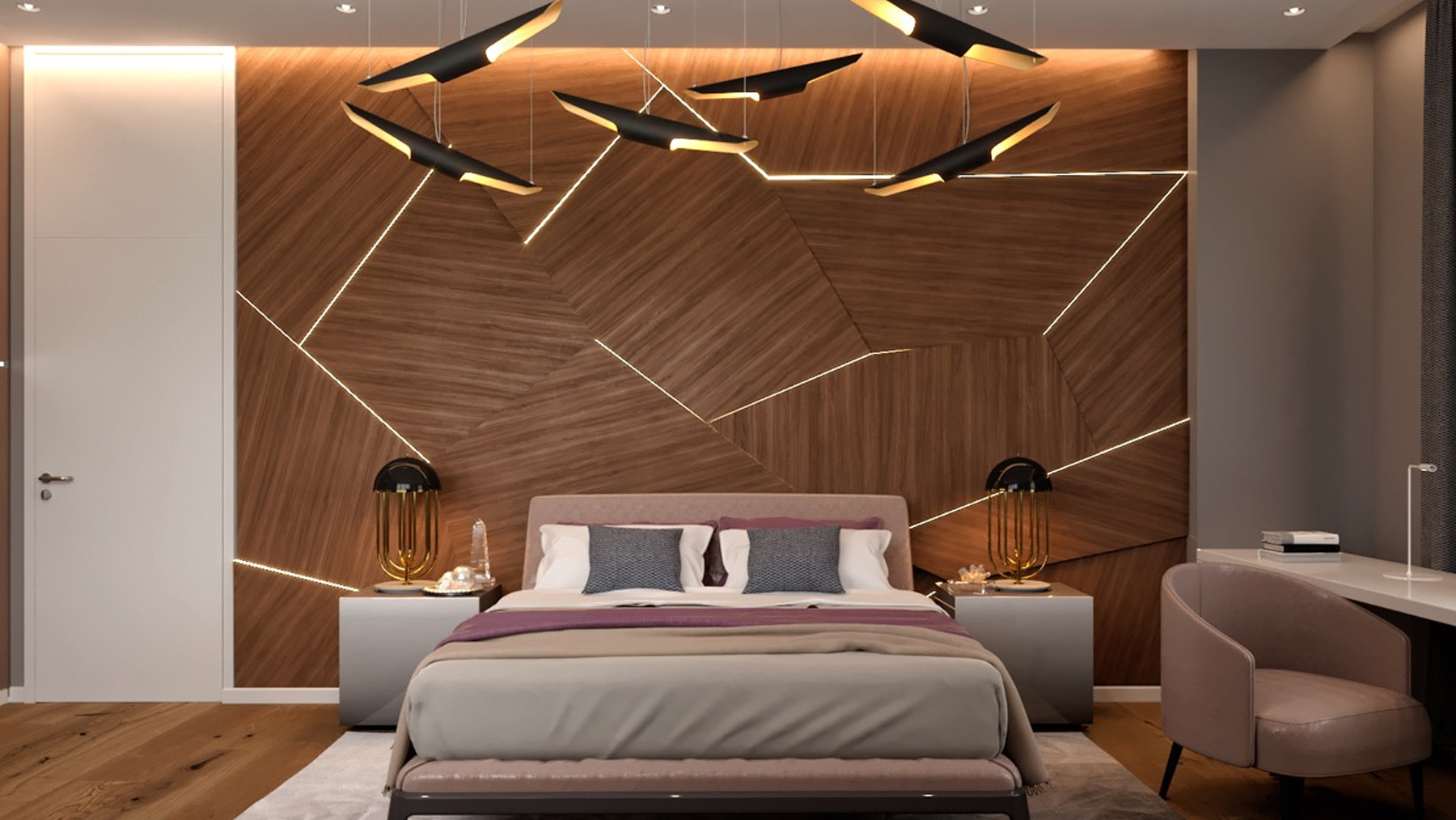 Bed Room Interior Design Palakkad